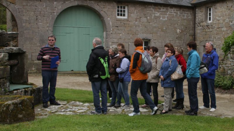 visite guidée abbaye des anges aber wrach landeda